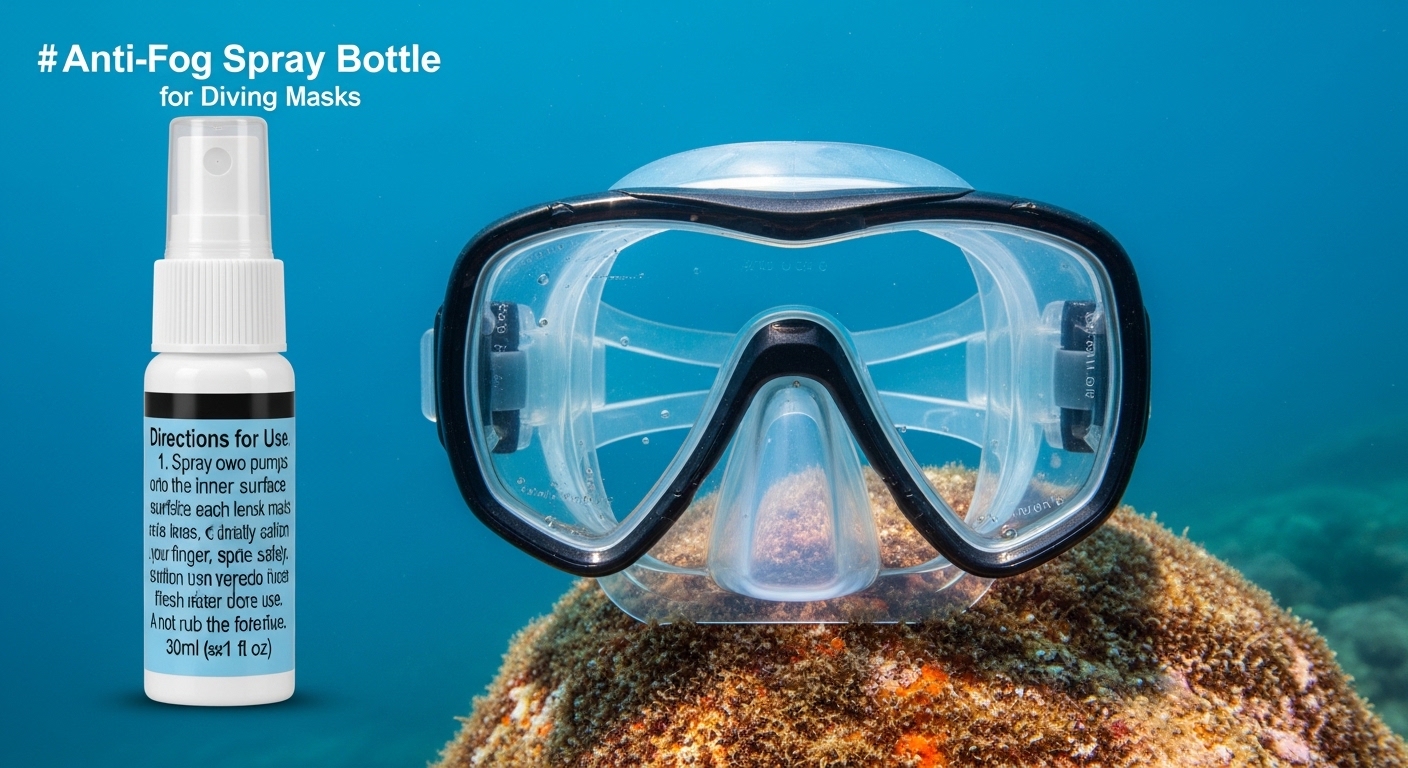 Antifog Spray für Tauchermasken