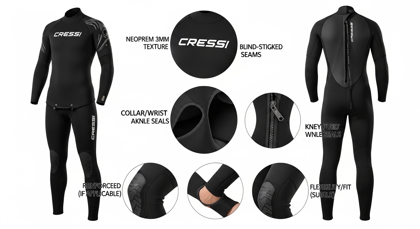 Cressi Morea 3mm (Neoprenanzug)