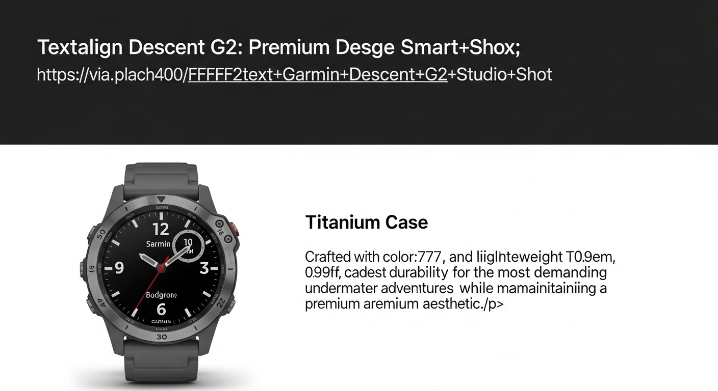 Garmin Descent G2 Tauchcomputer